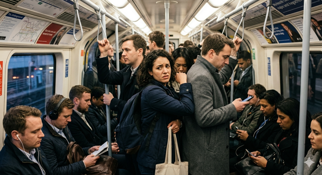 unwanted touch in public places