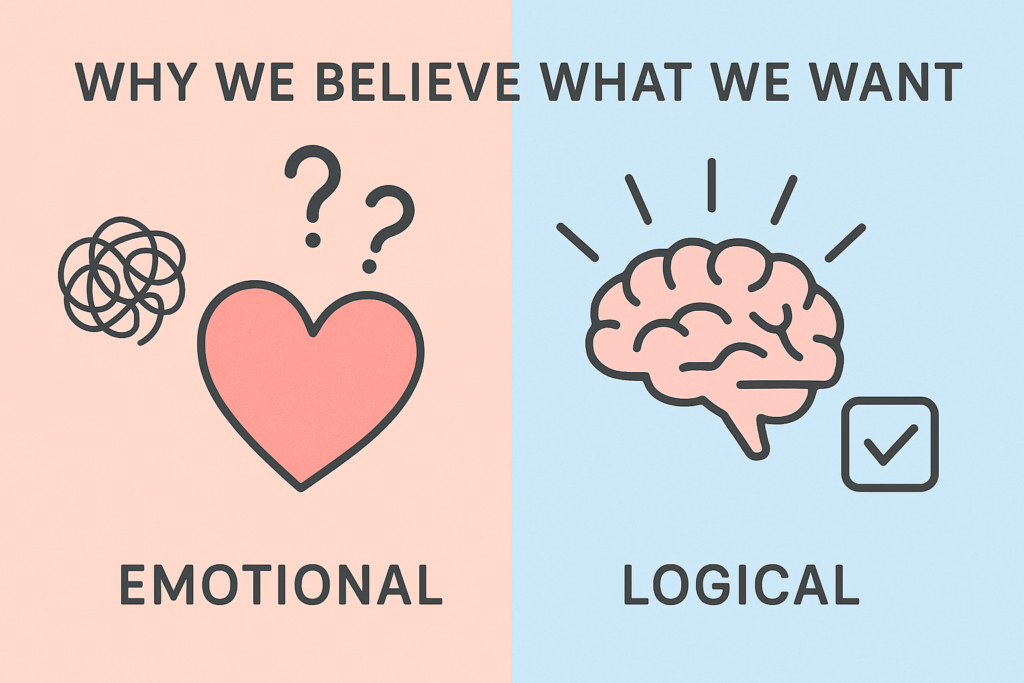 why we believe what we want 3